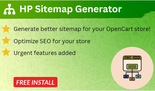 Sitemap Generator OpenCart Sitemap Generator OpenCart