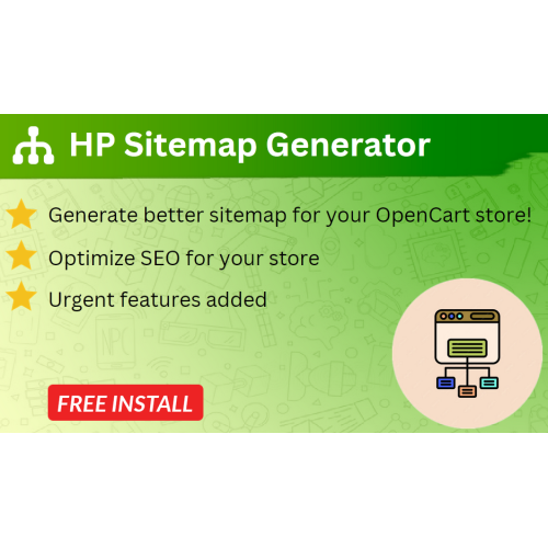 Sitemap Generator OpenCart