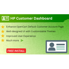 HP Customer Dashboard OpenCart