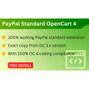 PayPal Standard for OpenCart 4