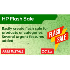 Produk Flash Sale Opencart
