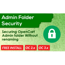 Module Admin Security OpenCart