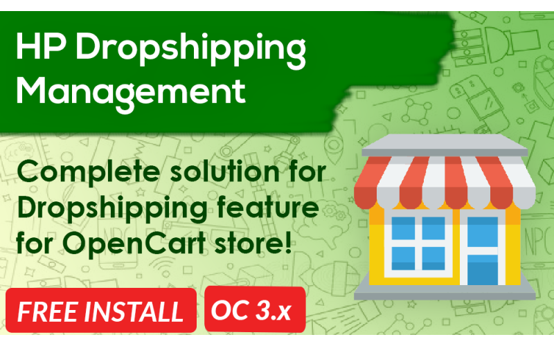 Module Management Dropshipper OpenCart