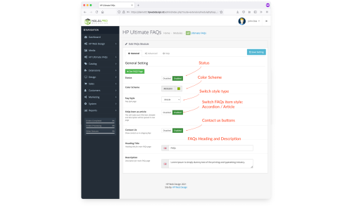 Module Ultimate FAQs OpenCart