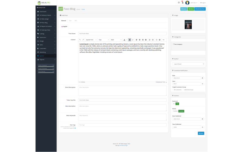 OpenCart Blog with Disquss Comment screenshot 4
