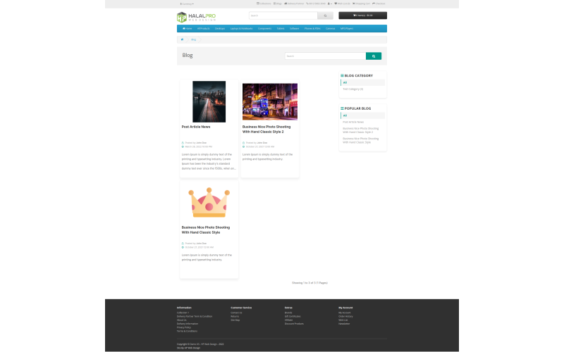 OpenCart Blog with Disquss Comment screenshot 6
