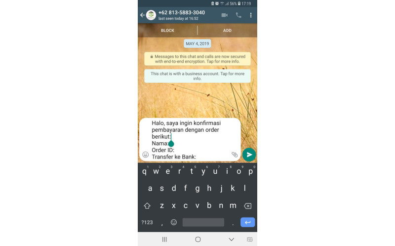 Konfirmasi Pembayaran OpenCart screenshot 13
