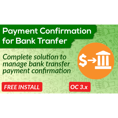 Konfirmasi Pembayaran OpenCart