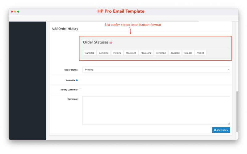 PRO Email Template for OpenCart screenshot 2