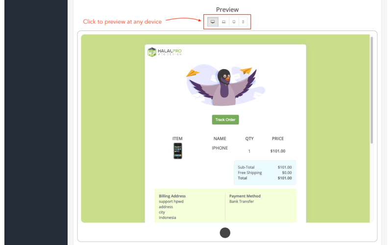 PRO Email Template for OpenCart screenshot 11