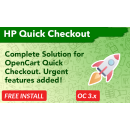 HP Quick Checkout OpenCart ISC (International Shipping Compatible)