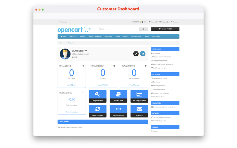 OC  System Enhancer OpenCart screenshot 9