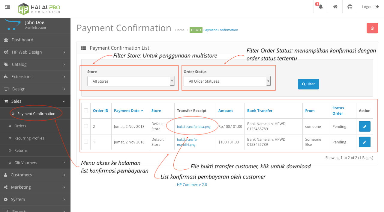 Payment confirmation. Confirm payment процесс оплаты.